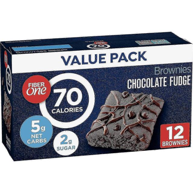 Fiber One Fiber en sjokolade fudge brownies barer, 12 ea on Productcaster.