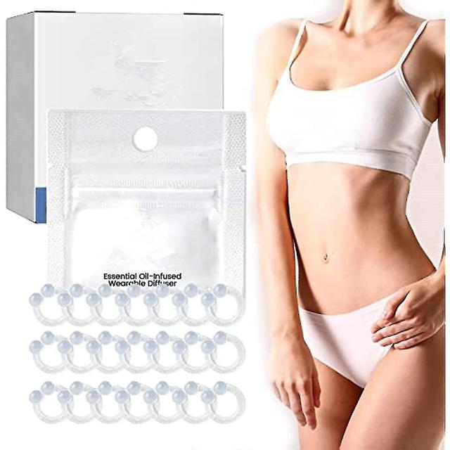 21pcs Detoxifying Essential Oil Ring, Tightening Essential Oil Nasal Ring, Slimming Essential Oil Nose Ring on Productcaster.