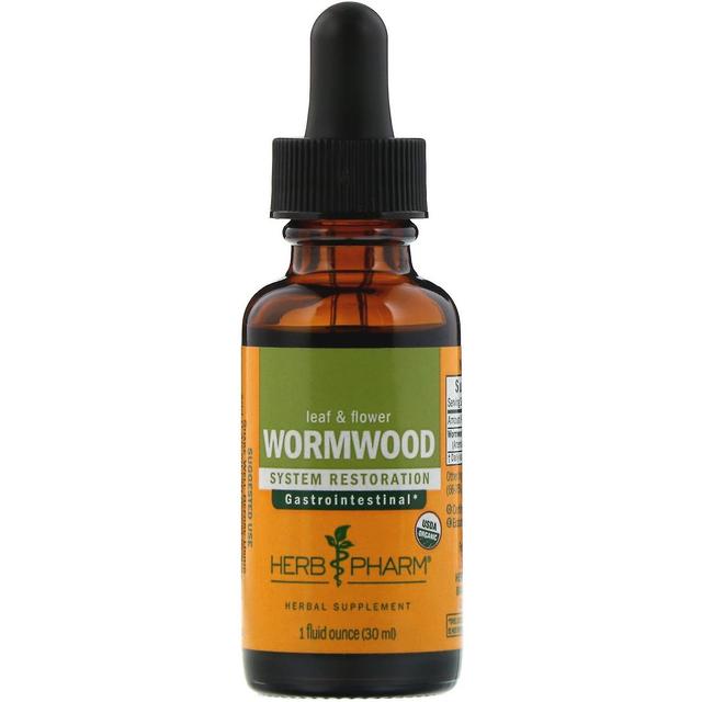 Herb Pharm, Wormwood, Leaf & Flower, 1 fl oz (30 ml) on Productcaster.