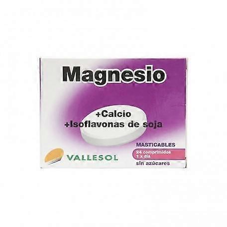 Vallesol magnesium calcium isoflavones chewable tablets on Productcaster.