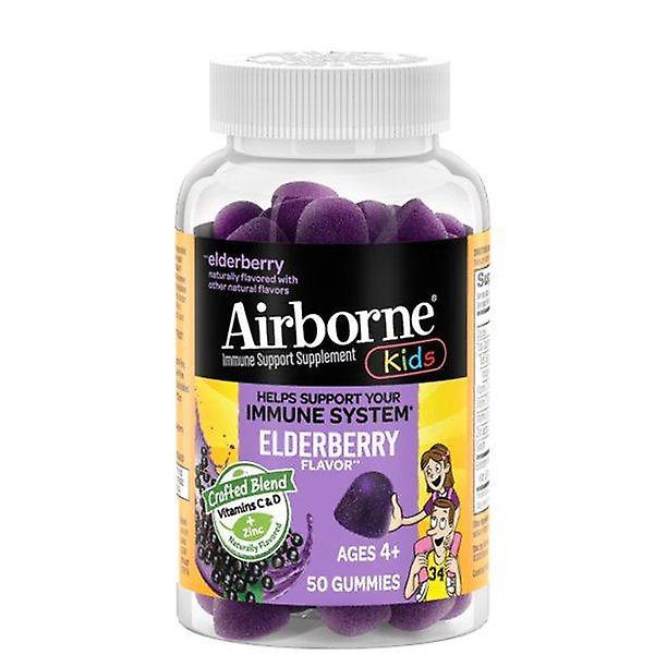 Airborne Luftbårne gummies - børn hyldebær 50 ct. on Productcaster.