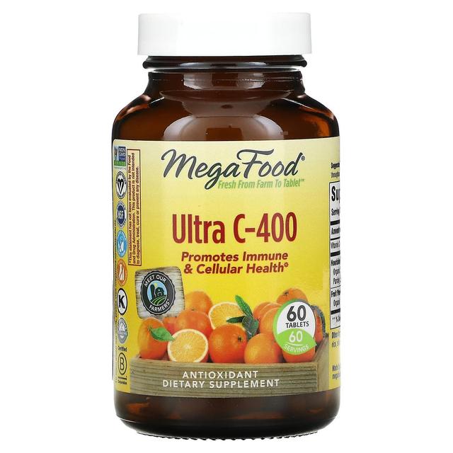 MegaFood, Ultra C-400, 60 Tablets on Productcaster.