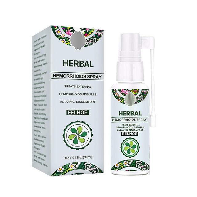 Exia Eelhoe Anal Relief Spray Natural Herbal Spray Mixed Inside And Outside To Relieve Swollen Hemorrhoids And Eliminate Meatballs Hemorrhoids Spray on Productcaster.