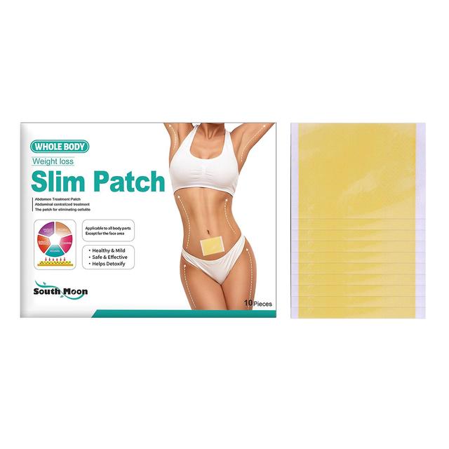 unbrand Body Shaping Slim Patchs Ingrédients naturels Autocollants à base de plantes Navel Combustion des graisses Soins de santé Sculpture corporelle on Productcaster.