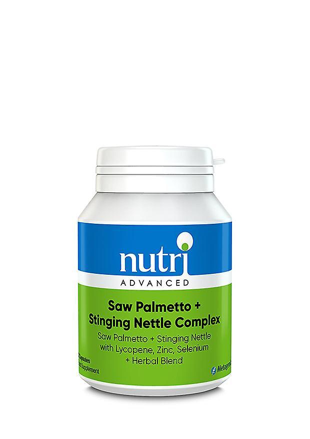 Nutri advanced saw palmetto + stinging nettle complex 60's on Productcaster.