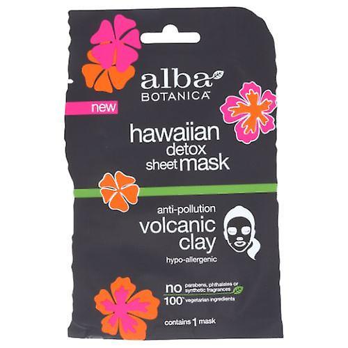 Alba Botanica Hawaiin Detox Sheet Mask, 1 Each (Case of 8) (Pack of 1) on Productcaster.