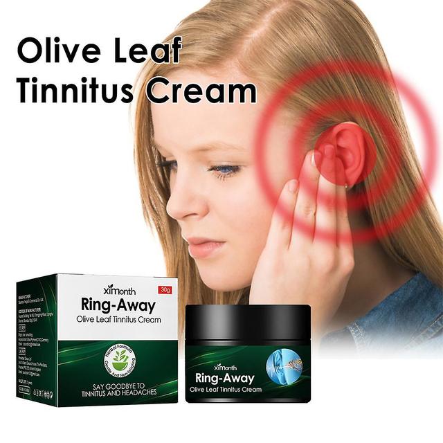 Tinnitus Treatment Cream Tinnitus Earache Protect Hearing Loss Sticker Tinnitus Medical Cream Olive Leaf Ear Cream Ear Care on Productcaster.