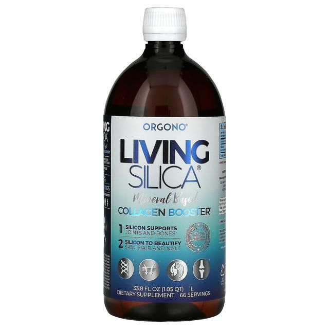 Silicium Laboratories LLC, Orgono Sílica Viva, Impulsionador de Colágeno, 33,8 fl oz (1 L) on Productcaster.