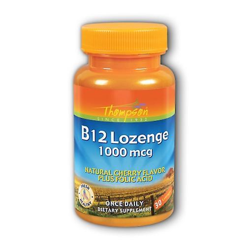 Thompson Vitamin B-12,1000 MCG,30 Lozenge (Pack of 3) on Productcaster.