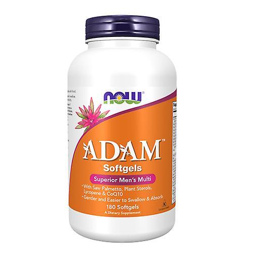 NOW Foods Agora Alimentos Adam Men's Multiple Vitamin, 180 Softgels (Pacote de 2) on Productcaster.