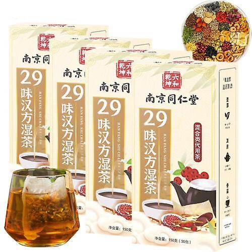 Szdkv 29 Flavors Liver Care Tea Dampness Reducing Slimming Health Preserving Tea_e 1Box 30Pcs on Productcaster.