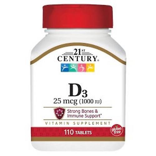 21st Century Vitamin D-1000, 110 Tabs (Pack of 1) on Productcaster.