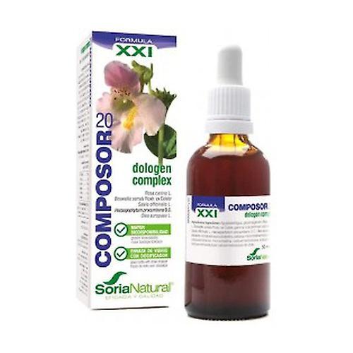 Soria Natural Composor 20 Dologen Complex XXI Formula 50 ml on Productcaster.