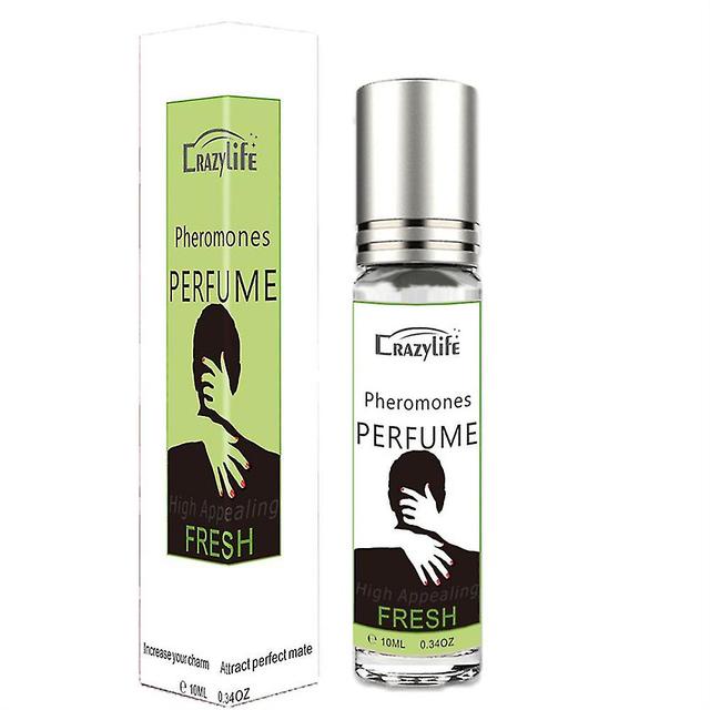 Profumo Per Donne E Uomini A Lunga Durata Pheromone Eau De Toilette Fresco Dolce Profumo Oceano 10ml KR verde 3pcs on Productcaster.