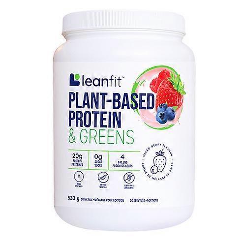 LeanFit Protein & Greens Berry, 533 gramy on Productcaster.