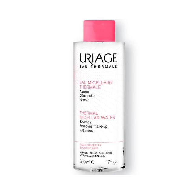 Água micelar termal Uriage para vermelhidão da pele sensível 500ml on Productcaster.