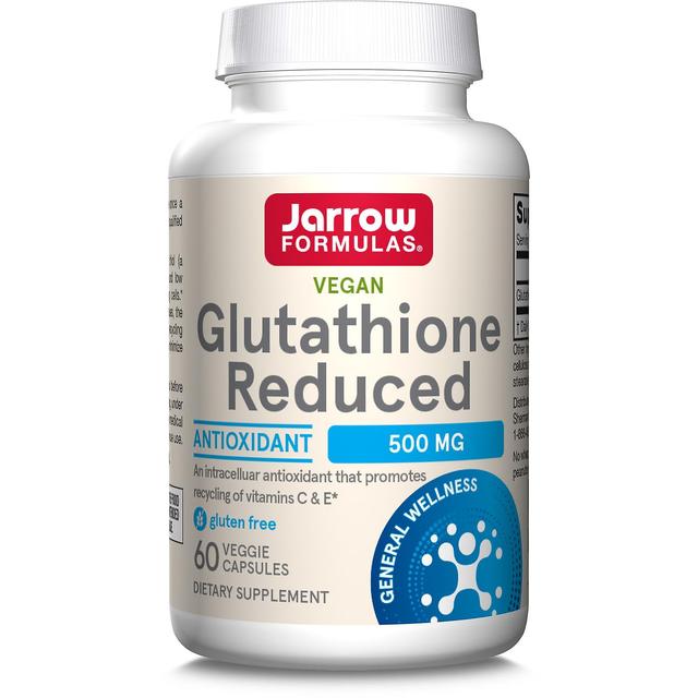 Jarrow Formulas Glutathione Reduced 500mg 60 Veggie Capsules on Productcaster.