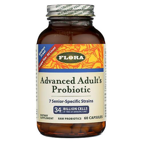 Floradix Flora Adavanced Probiótico para adultos, 60 cápsulas (paquete de 1) on Productcaster.