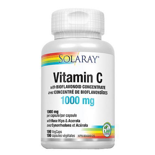 Solaray Vitamin C Bioflavonoid Konzentrat, 100 Kapseln on Productcaster.