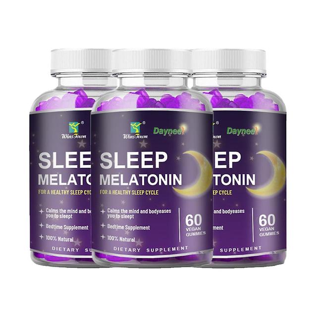 Natural Melatonin Supplement, Better Sleep Vegan Melatonin Gummies 3 pcs on Productcaster.