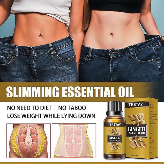 Kry Yrfkt Natural Ginger Oil Thin Leg Waist Fat Burner Anti Aging Plant Essential Oil Promote Metabolism Full Body Slim Massage Oils 30ml China on Productcaster.