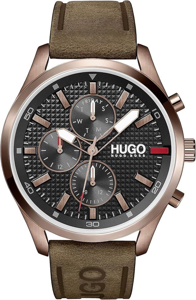 Hugo Boss HUGO Herrenuhr 1530162 Braun und Schwarz on Productcaster.