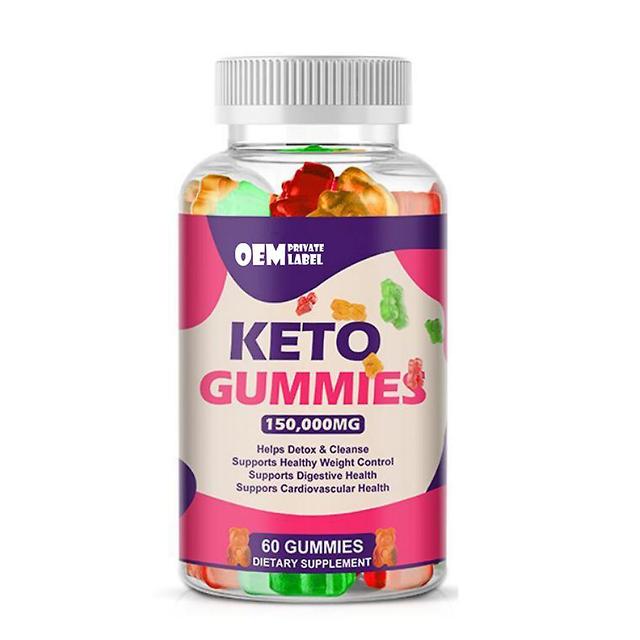 60ct Keto Dieet Gummies Acv Keto Geavanceerd Gewichtsverlies Vetverbranding Unisex Voedingssupplement 1pc on Productcaster.