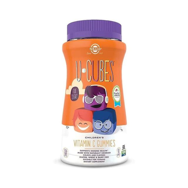 Solgar U-cubes Children's Vitamin C 90 BI7156 jellies on Productcaster.