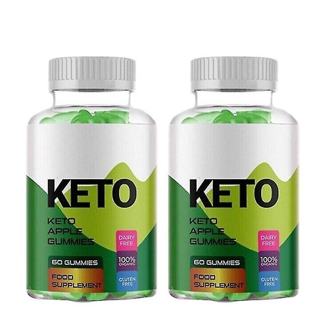 2 flessen actieve Keto Acv Gummies 1000 mg appelciderazijn 60 gummy's on Productcaster.