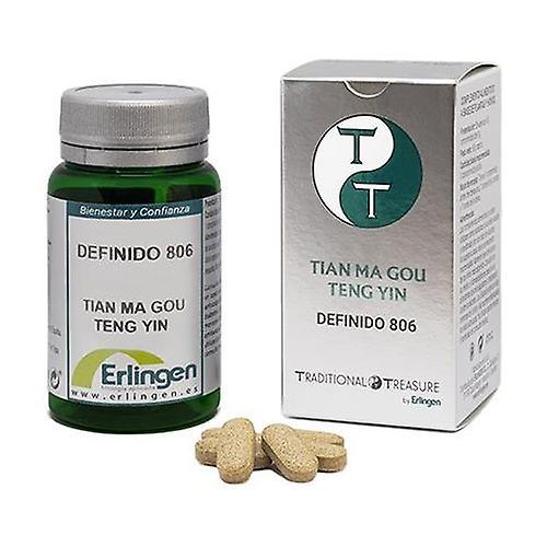 Erlingen Defined 806 - Tian Ma Gou Teng Yin 60 tablets of 1g (Wild berries) on Productcaster.