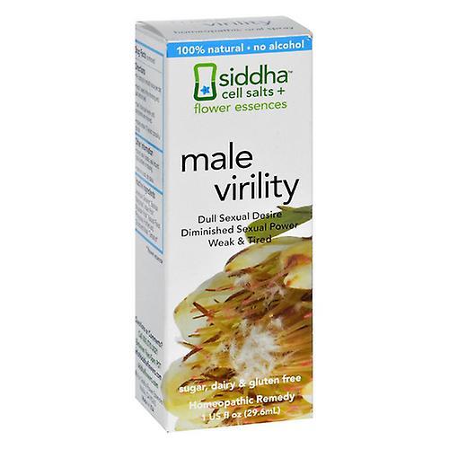 Sidda Flower Essences Cells Salts + Flower Essences - Male Virility, 1 Oz (Pack of 1) on Productcaster.