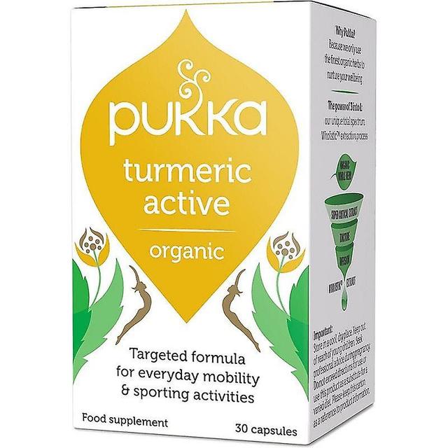 Pukka Turmeric Cápsulas Activas 60 on Productcaster.