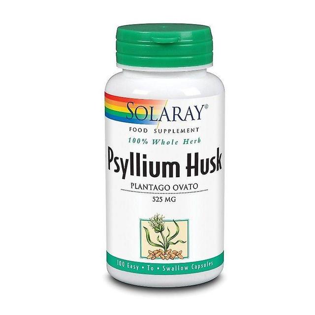 Solaray Psyllium Husk 525mg Cápsulas 100 (1382) on Productcaster.