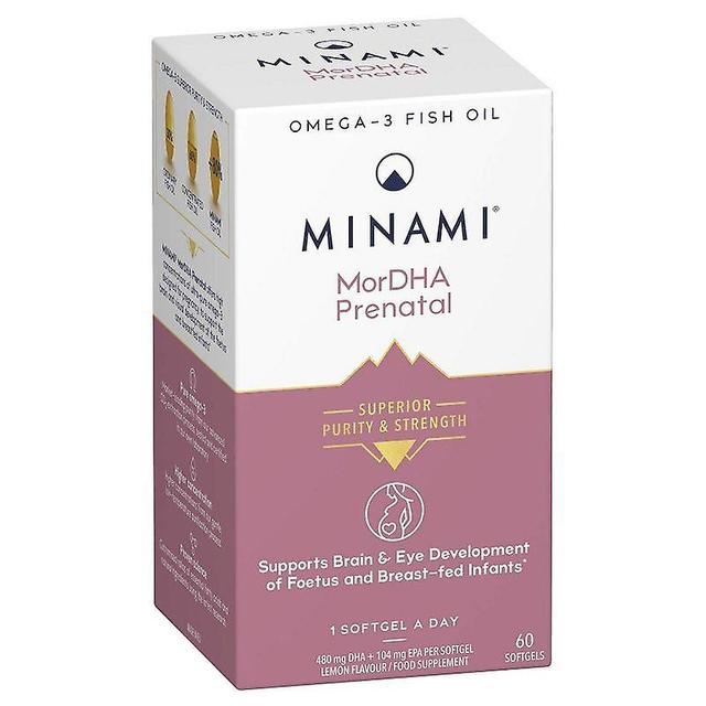 Minami Nutrition Minami nutrição MorDHA pré-natal softgels 60 on Productcaster.