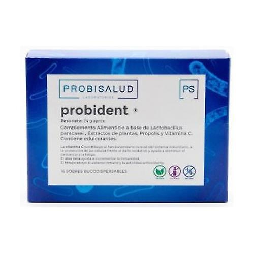 Probisalud Probident probiotics 16 packets of 1.5g on Productcaster.