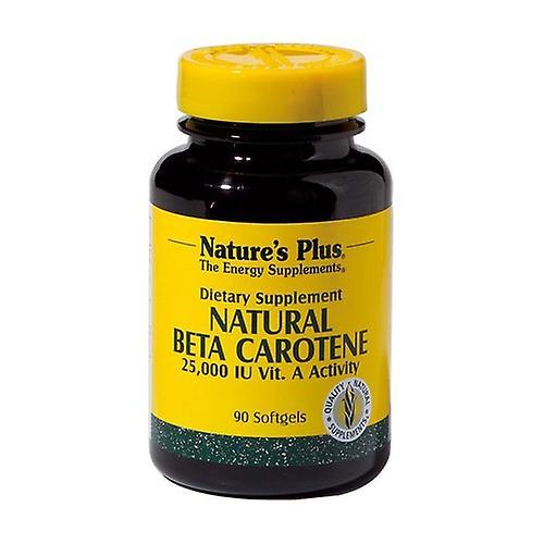 Nature's Plus Prírodný Beta karotén 90 softgels on Productcaster.