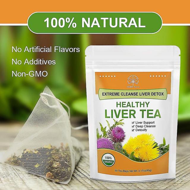 30day Hfu Health Liver Tea Detox Products Protect Liver Liver Fire Clean The Lungs Improve Lung Func on Productcaster.