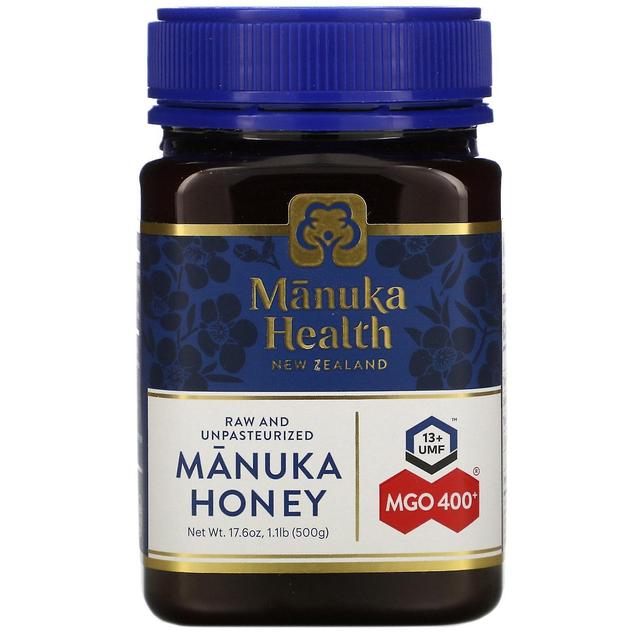 Manuka Health, Manuka Honey, MGO 400+, 1.1 lb (500 g) on Productcaster.