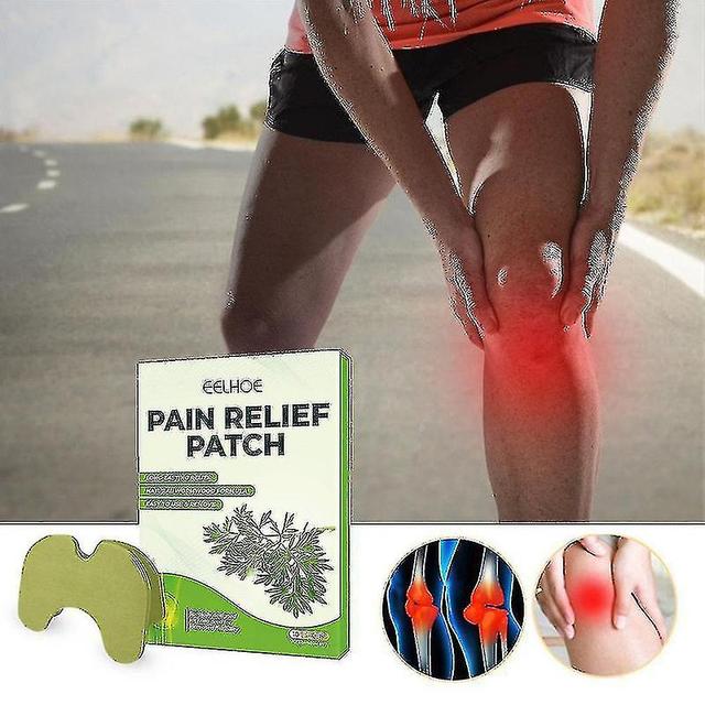 50pcs Ajenjo Rodilla Pegatina Yeso - Alivio Natural del Dolor para el Cartílago, Parche Herbal Autocalentable on Productcaster.