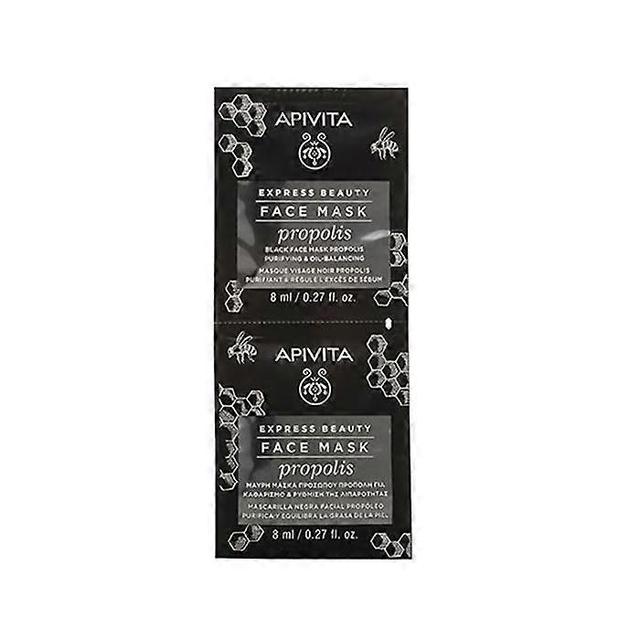 Revitalize your skin with apivita's youthful oily skin mask duo - 2x8ml on Productcaster.