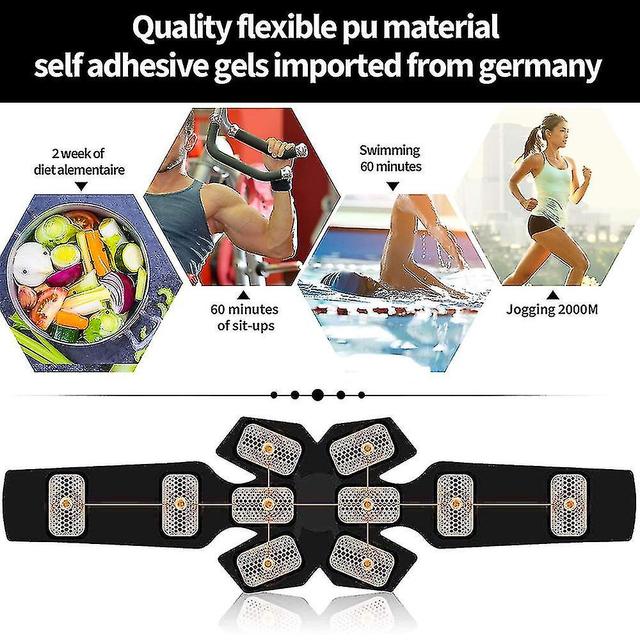 Abs Stimulator,muscle Toner, Abs Stimulating Belt, Abdominal Toner- Tr on Productcaster.