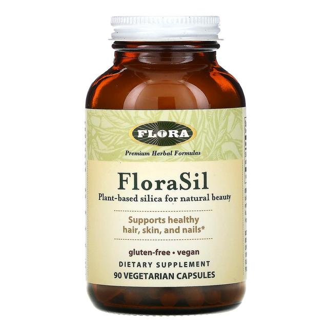 Flora, FloraSil, 90 Vegetarian Capsules on Productcaster.