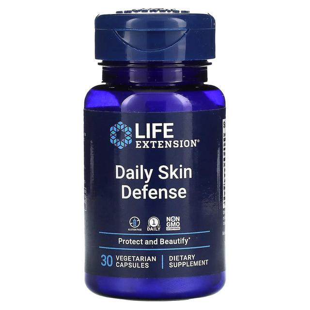 Life Extension, Daily Skin Defense, 30 Vegetarian Capsules on Productcaster.