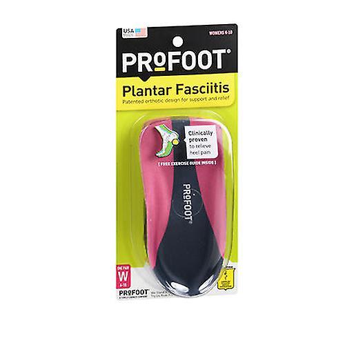 Profoot Women's Plantar Fasciitis Orthotics, 1 Pair, Size 6-10 (Pack of 1) on Productcaster.