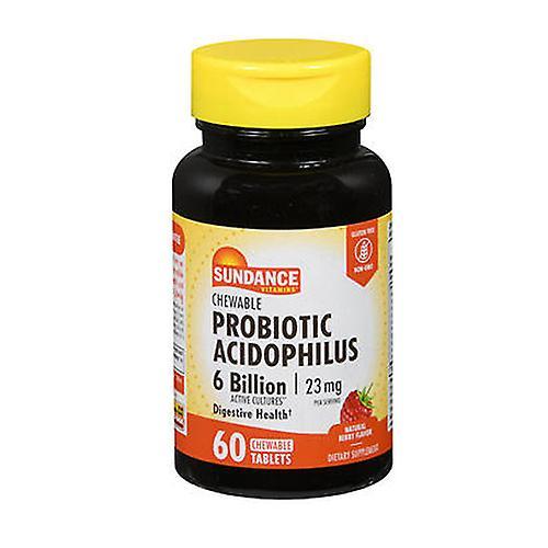 Sundance Probiotic Acidophilus Chewable Tablets, 60 Tabs (Pack of 1) on Productcaster.