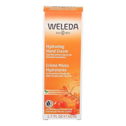 Hydratačný krém na ruky Weleda, výťažky z rakytníka rešetliakového 1.7 Oz (balenie po 1) on Productcaster.