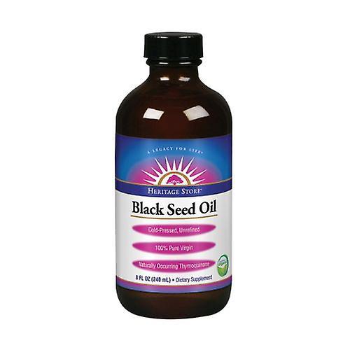 Heritage Store Black Seed Oil, 8 oz (Pakke med 4) on Productcaster.