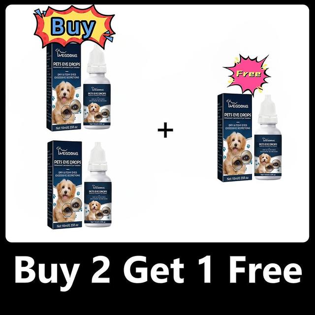 10ml New Yegbong Pet Eye Drops For Cats And Dogs To Remove Tear Marks To Relieve Eye Itching Mild Cleansing Eye Drops Buy 2 Get 1 Free on Productcaster.