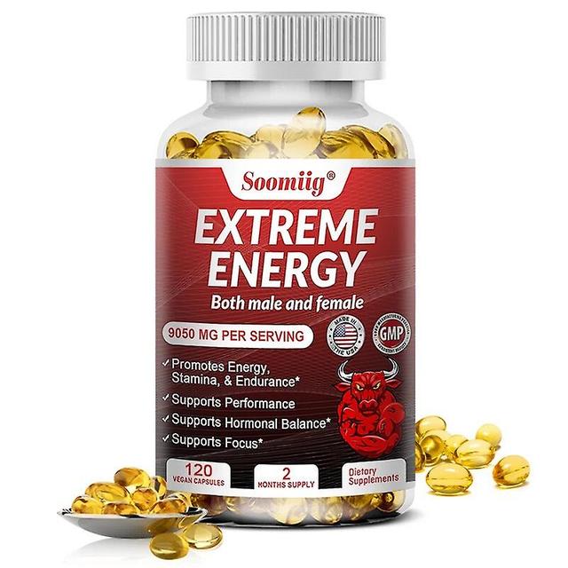 Vorallme Natural Energy - Helps With Exercise Endurance, Strength, Performance, Promotes Circulation - Non-gmo 120 count on Productcaster.