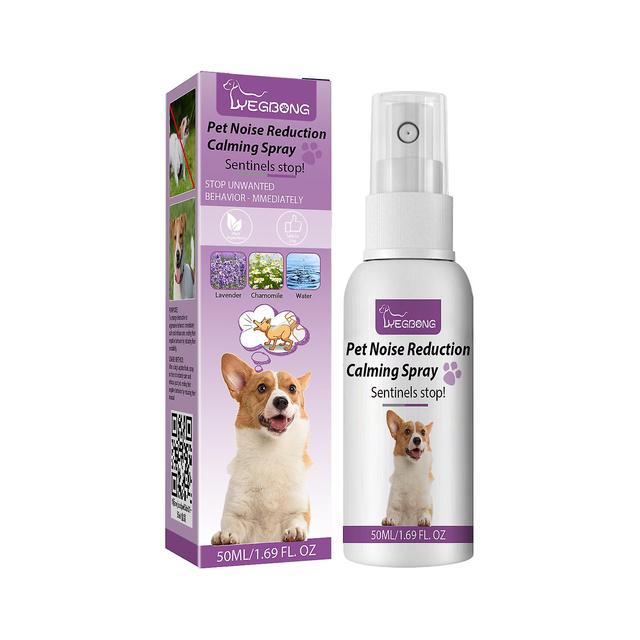 Zgwelt Pet Noise Reduction Spray Soothes Pets, Calms Pets Spray, Reduces Pet Emotions, Prevents Stress Noise Spray, Reduces Pet Noise 50ML-2PCS on Productcaster.